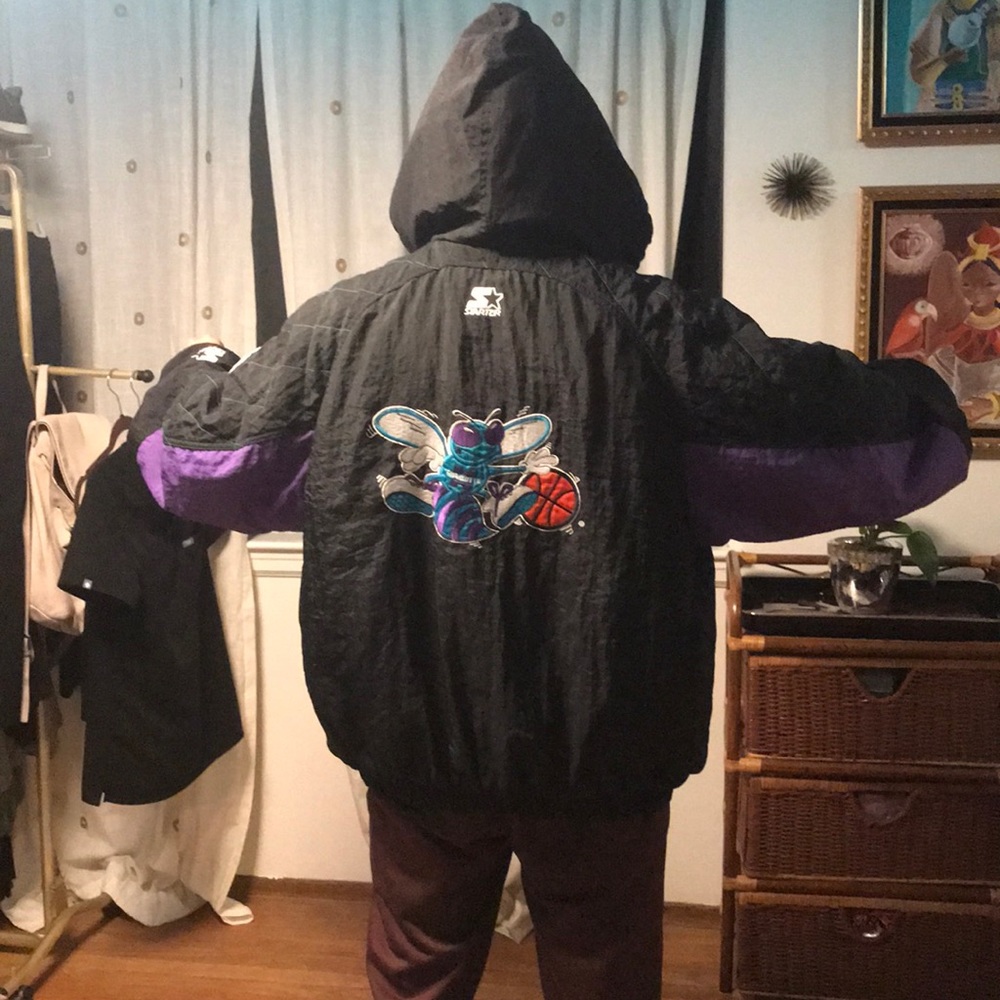 Starter jacket - Charlotte Hornets - Large